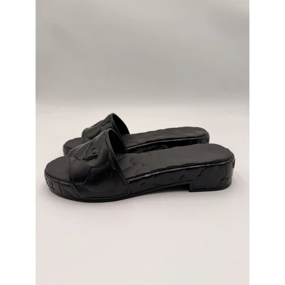 Valentino Garavani Atelier 03 Rose Edition rubber platform slide sandals Size 40 - Picture 3 of 6